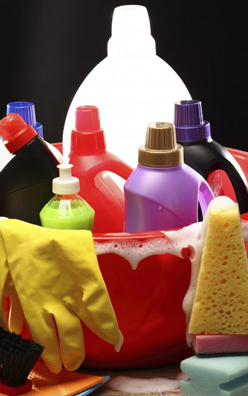 Conservanti nelle sostanze chimiche per uso domestico